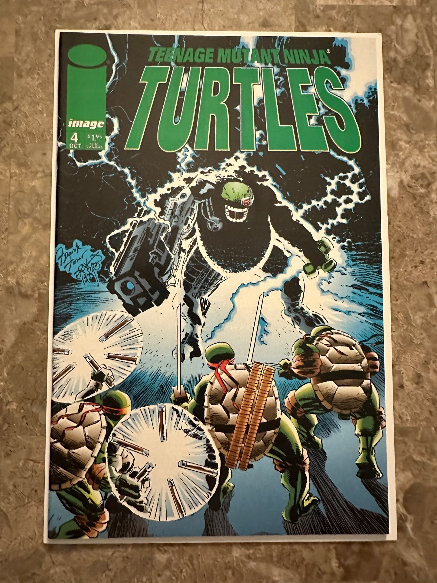 Teenage Mutant Ninja Turtles #4 FN/VF 7.0 (1996 Image Comics)