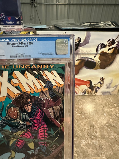 Uncanny X-Men #266 CGC 9.2 (Marvel 1990) - New Case
