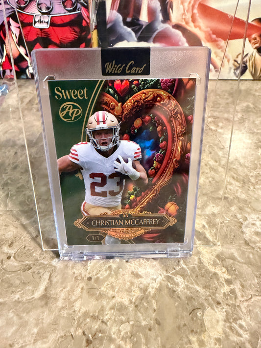 Christian McCaffrey 2026 Wild Card Wild Art 1/1