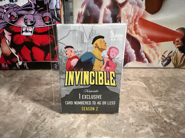 Keepsake Invincible Season 2 NYCC Exclusive Trading Card Box /46 or less