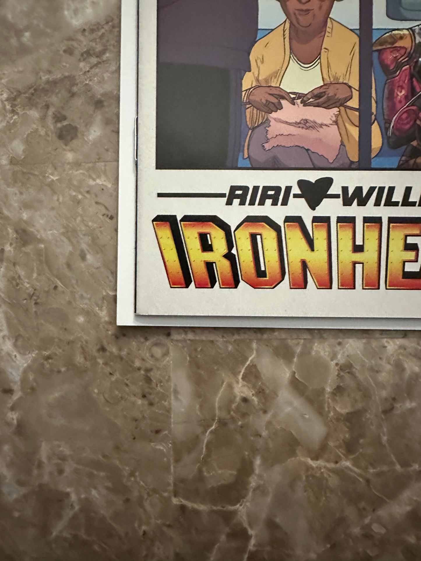 Ironheart #2 2nd Printing NM 9.4-9.6 (Marvel 2019) - Vecchio Cover, Low Pop