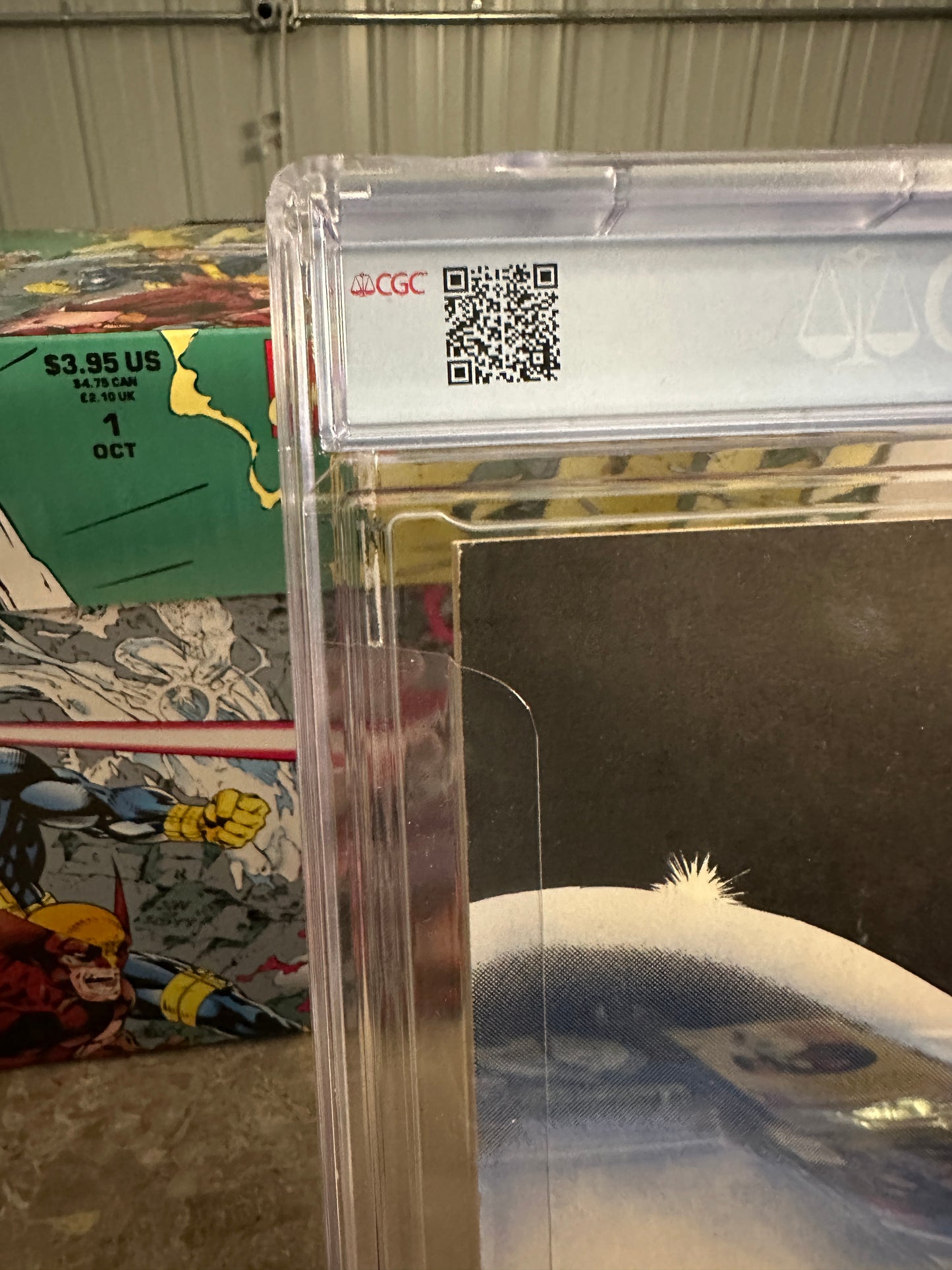 Teenage Mutant Ninja Turtles #2 2nd Print CGC 9.4 WP (1985 Mirage) - Cracked Case