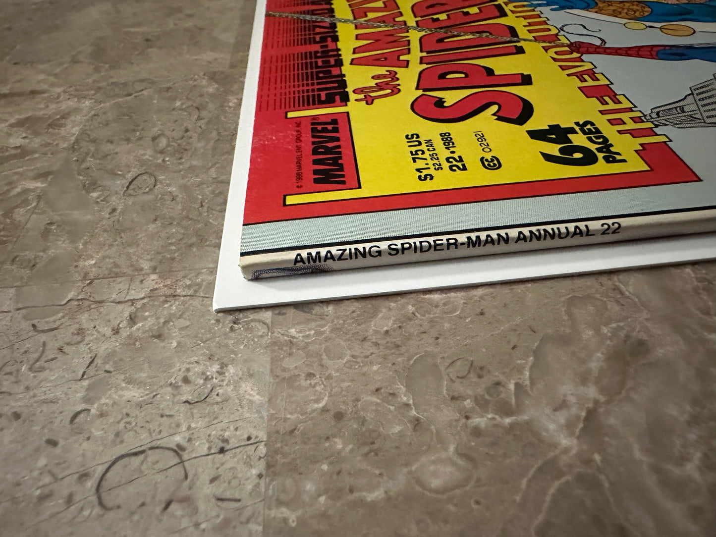 Amazing Spider-Man Annual #22 Newsstand VF- 7.5 (1988 Marvel)