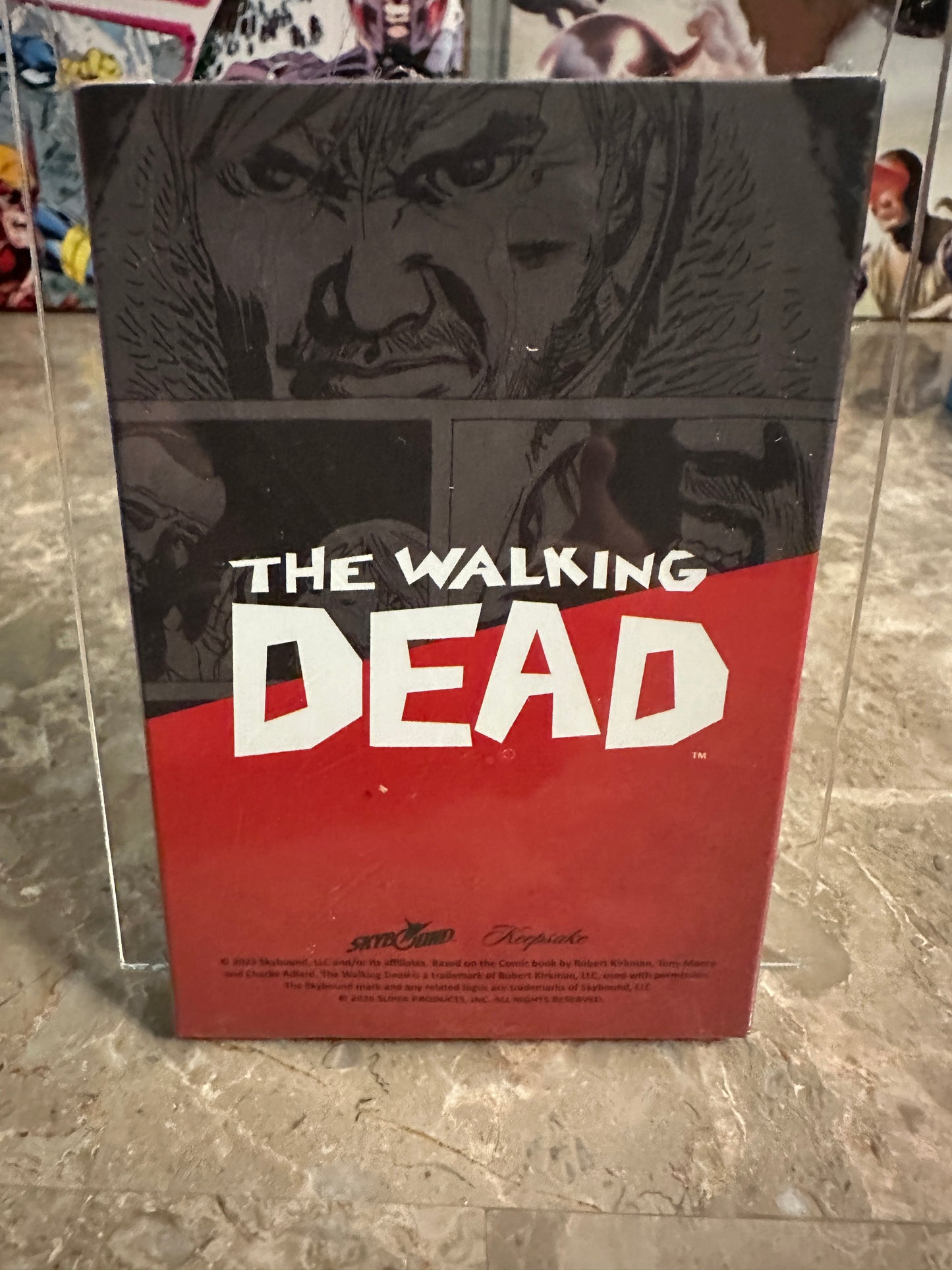 Walking Dead Keepsake Trading Cards Exclusive Encased Card