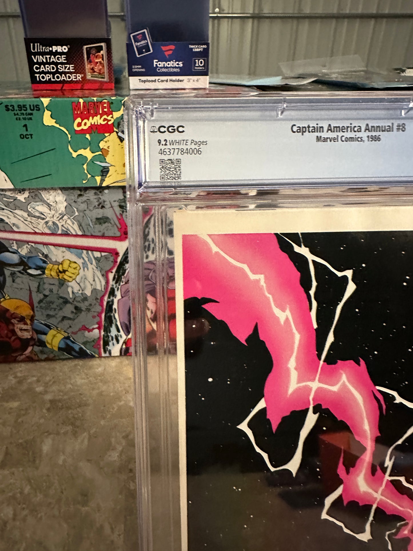 Captain America Annual #8 CGC 9.2 (Marvel 1986) - New Case