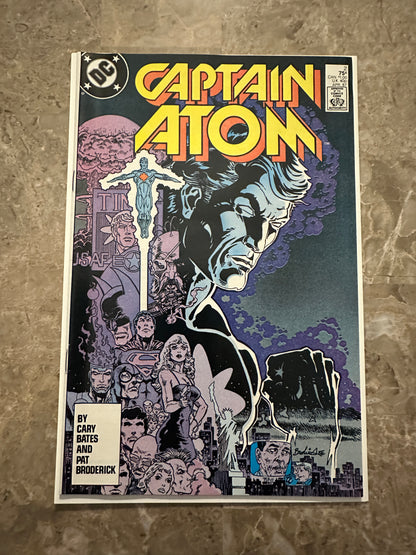 Captain Atom #1-3 Starter Set High Grade (DC Comics 1987)