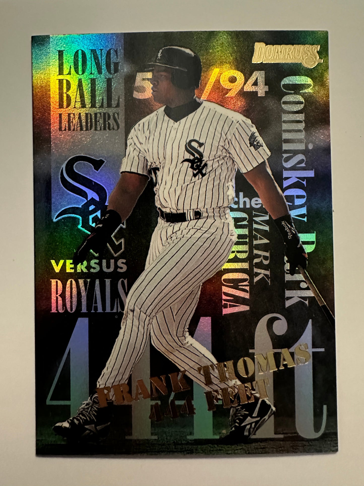 1995 Donruss Long Ball Leaders (8 card set) - Higher grade