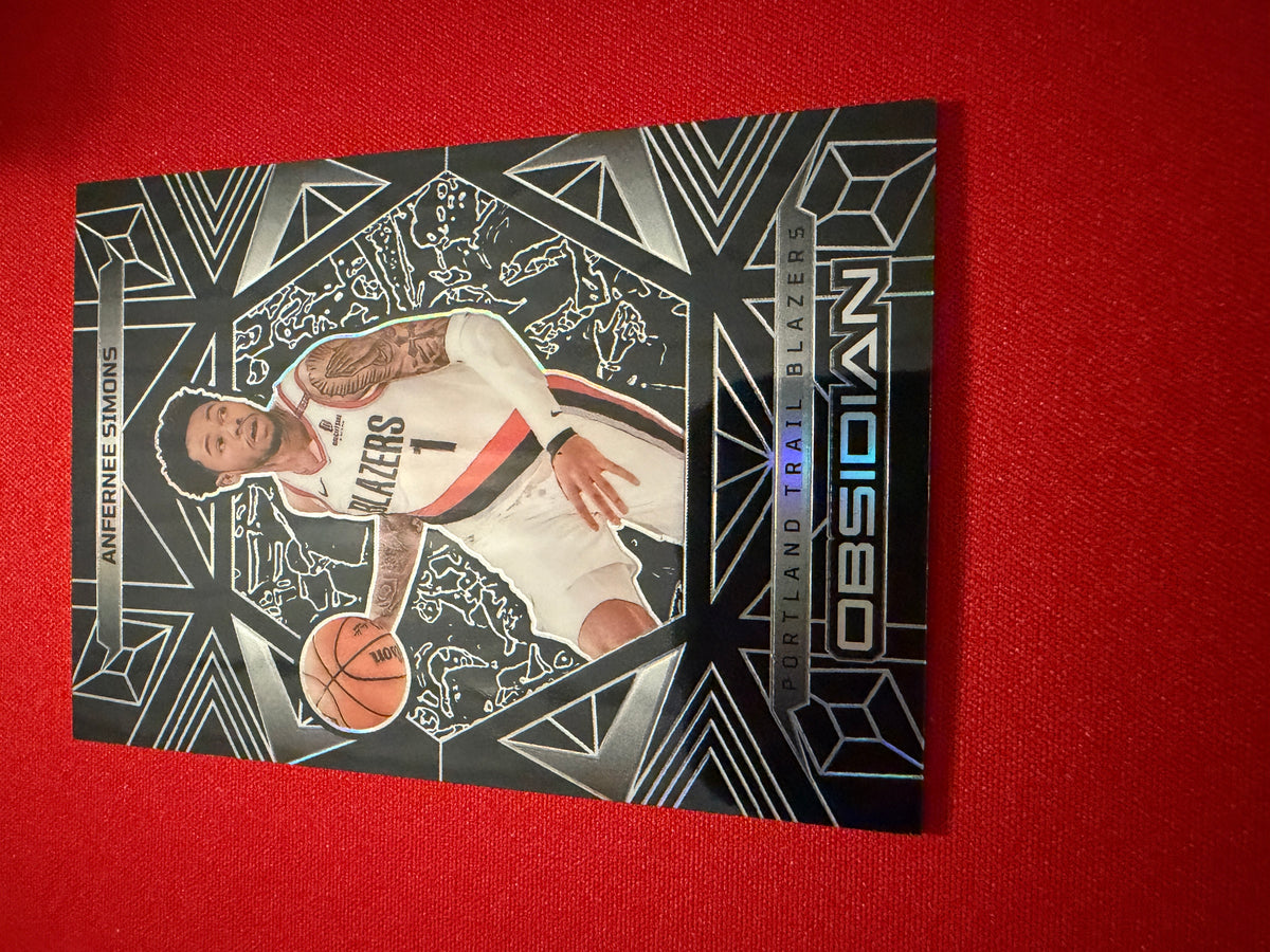 Anfernee Simons 2024-25 Panini Obsidian Basketball Base #19