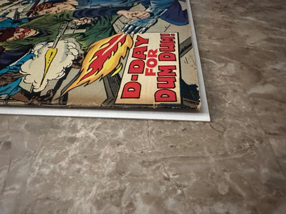Sgt Fury #59 FN- 5.5 (Marvel Comics 1968) - Higher Grade with tanning