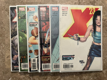 X-23 #1-6 Full Set Higher Grade (Marvel 2005)