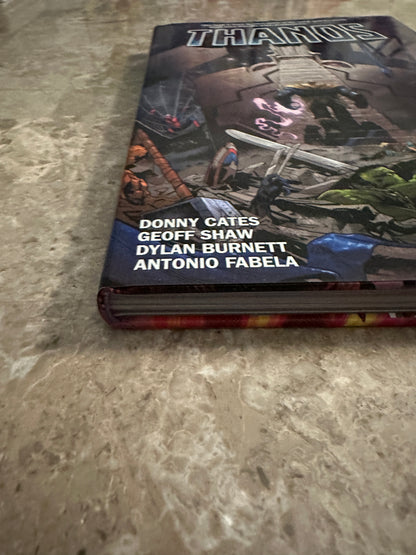 Thanos by Donny Cates Marvel Comics HC Hardcover (2019 IDW)