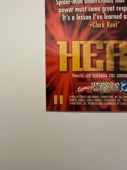 Spider-Man #11 (1995 Fleer DC vs. Marvel) - High grade