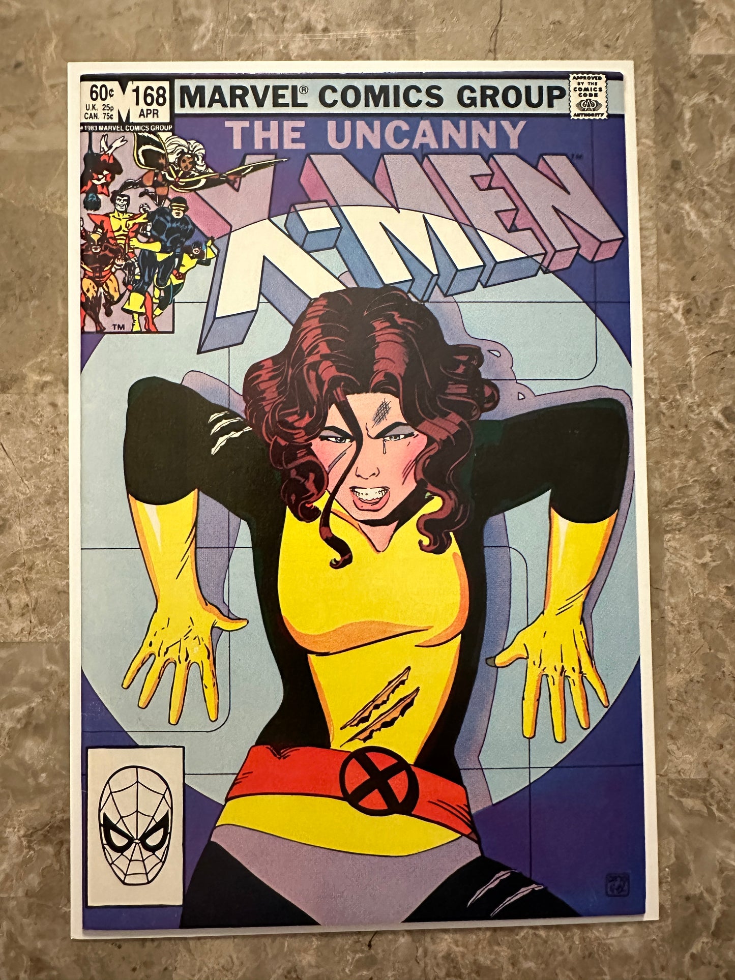 Uncanny X-Men #168 VF+ 8.5 (1983 Marvel Comics)