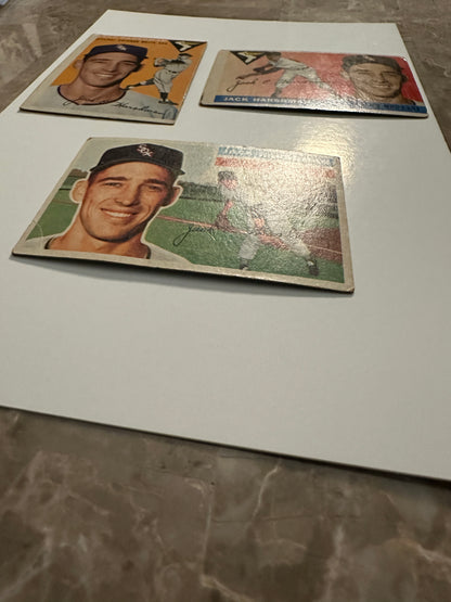 Jack Harshman #104,173,29 (1954,1955,1956 Topps) - Lower Grade