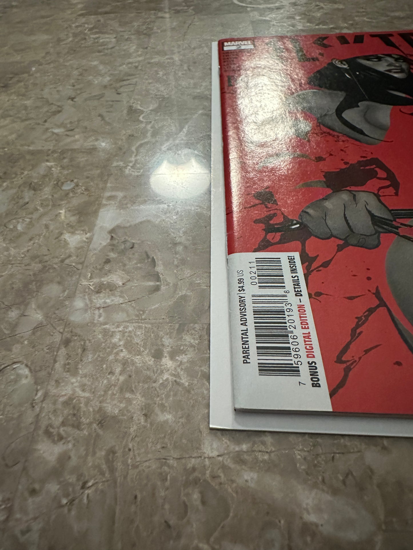 Elektra Black White and Blood #2 NM+ 9.6-9.8 (2021 Marvel) - Adam Hughes Cover