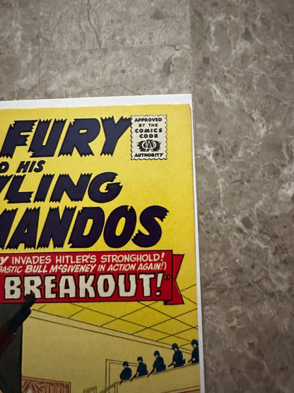 Sgt Fury #35 VF- 7.5 (Marvel Comics 1966) - Glossy copy