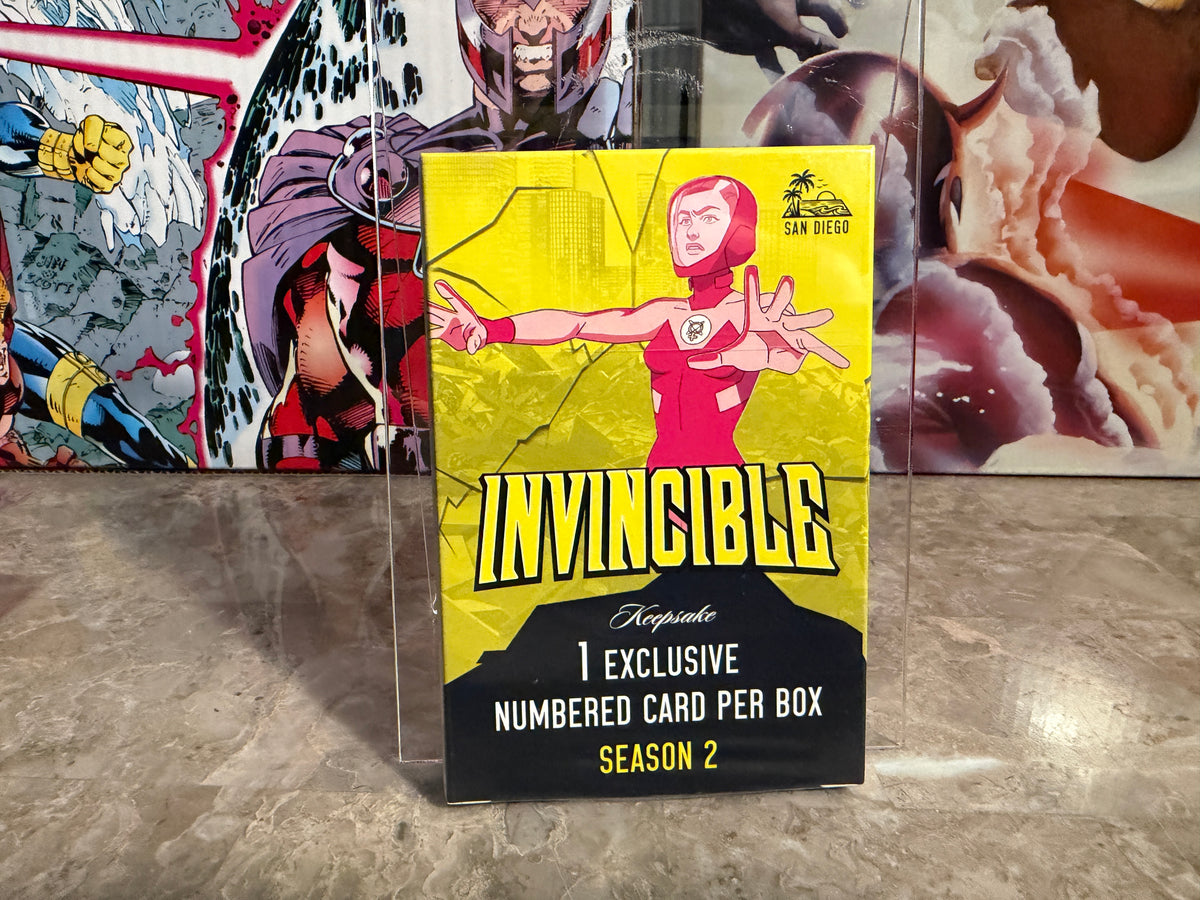 2026 Keepsake Invincible Season 2 SDCC Exclusive Atom Eve Promo Card Hand /250