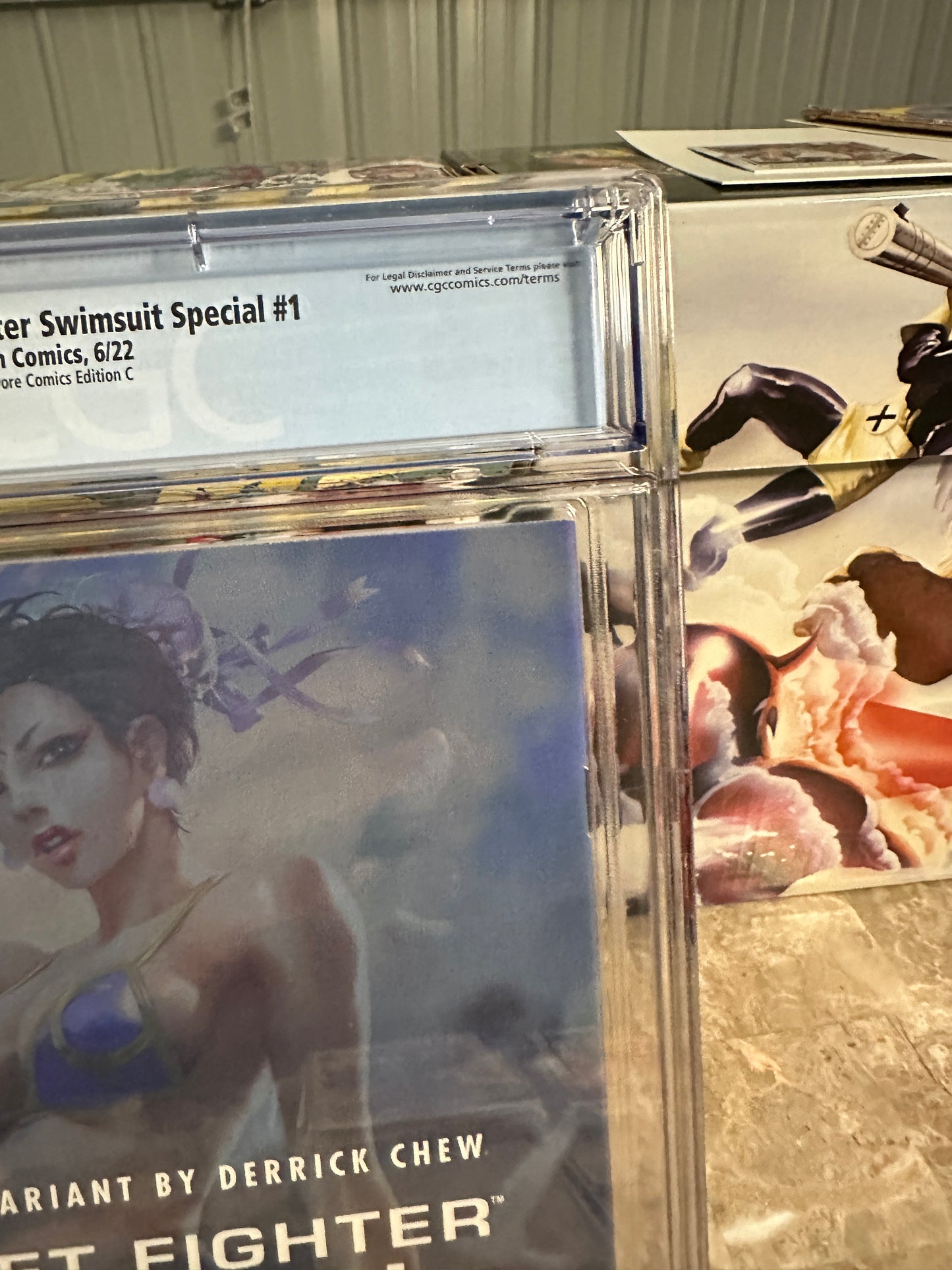 2022 Street Fighter Swimsuit Special CGC 9.6 Carnivore Comics C (Udon) -New Case