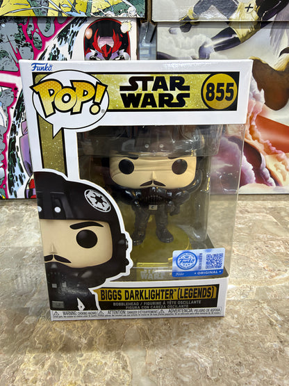 Funko Pop! Star Wars Legends: Biggs Darklighter (Imperial) #855 Vinyl Figure