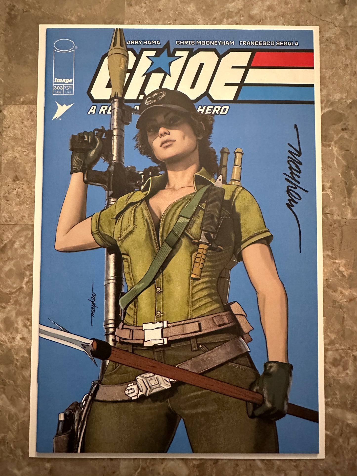GI Joe A Real American Hero #303 NM- 9.2 (2024 IDW) - w/ COA