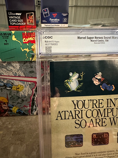 Marvel Super-Heroes: Secret Wars #3 Newsstand CGC 9.6 WP (1984) - New Case