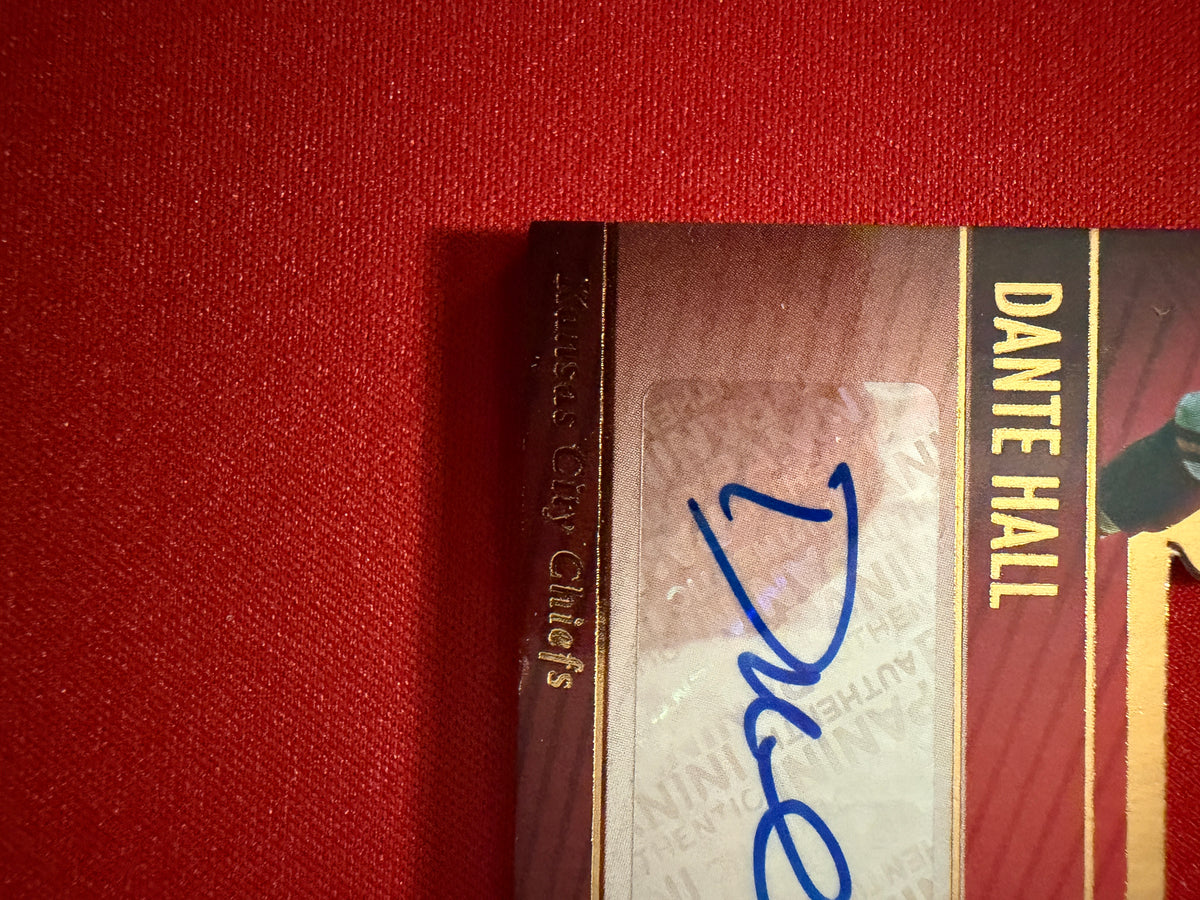 Dante Hall 2025 Panini Silhouette Football Silhouette Autographs /99