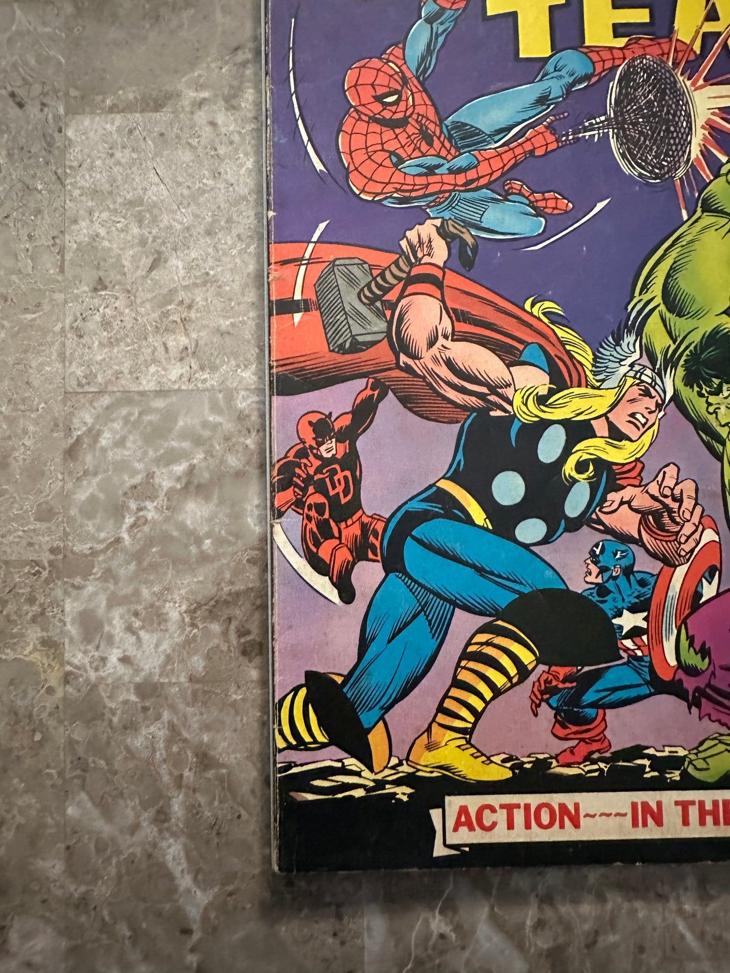 Marvel Treasury Edition #9 FN- 5.5 (1976 Marvel) - Nice copy