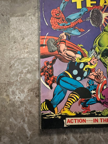 Marvel Treasury Edition #9 FN- 5.5 (1976 Marvel) - Nice copy