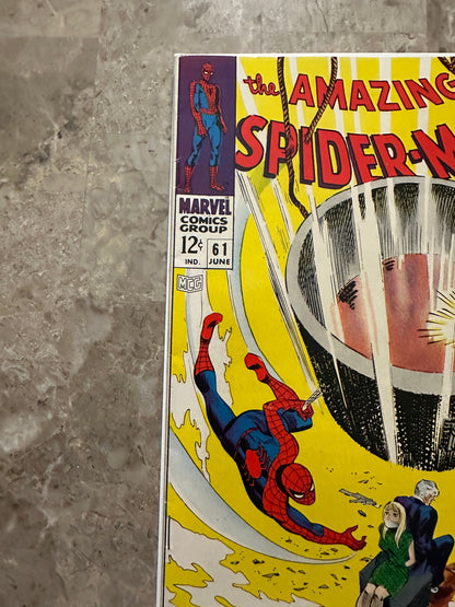 Amazing Spider-Man #61 FN+ 6.5 (1968 Marvel Comics) - High Gloss, Nice copy