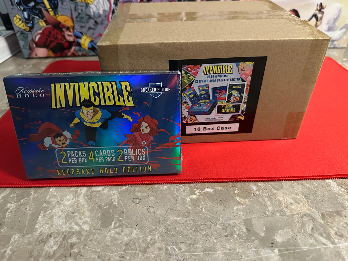 Invincible Key Rack 2025 Keepsake Invincible Season 1 Holo Breaker 10 Box Case - Available ...