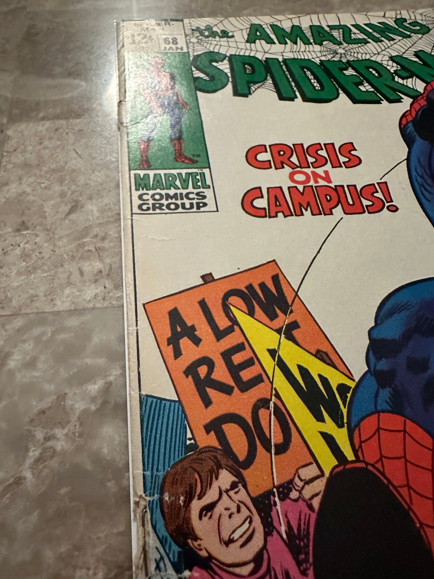 Amazing Spider-Man #68 VG- 3.5 (Marvel Comics 1969)