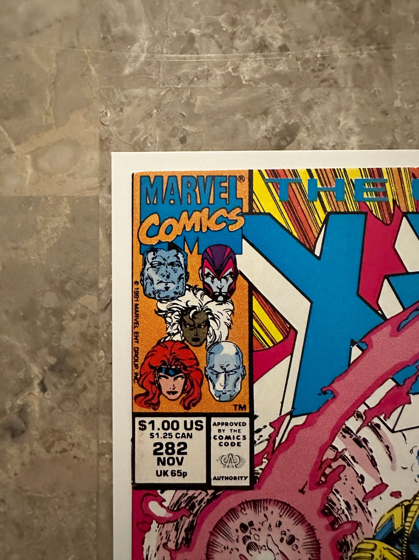 Uncanny X-Men #282 FN+ 6.5 (1991 Marvel Comics) - Appears High Grade