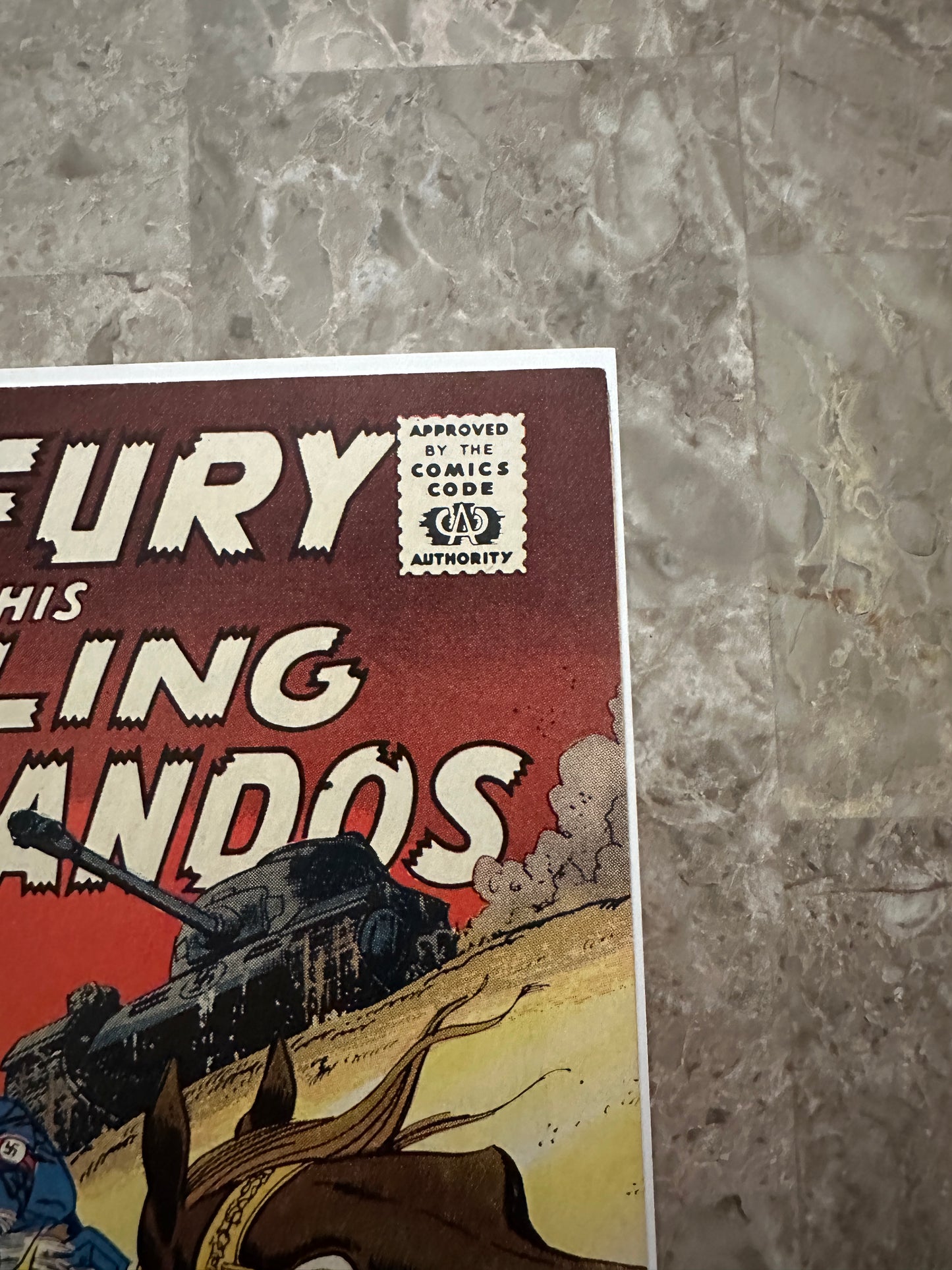 Sgt Fury #37 FN+ 6.5 (Marvel Comics 1966) - Glossy, nice copy