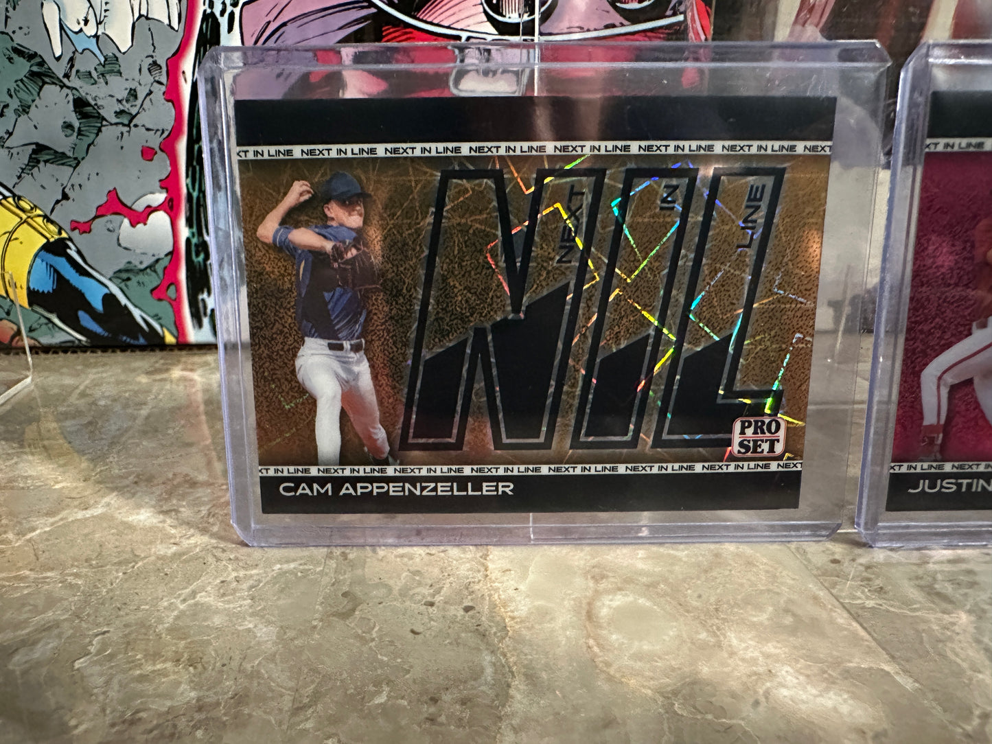 2026 Pro Set NIL Lot Justin Lebron /6 TWO 1/1s Flora Super Prismatic Appenzeller Gold