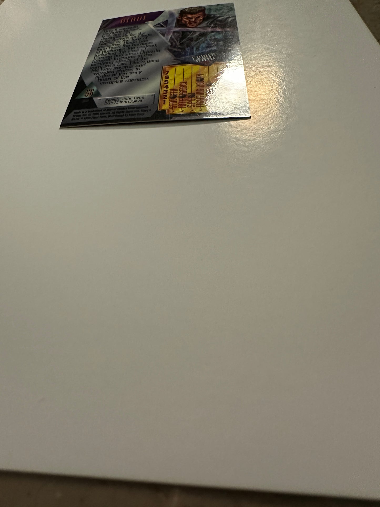 Blade #56 (1995 Marvel Metal) - High grade