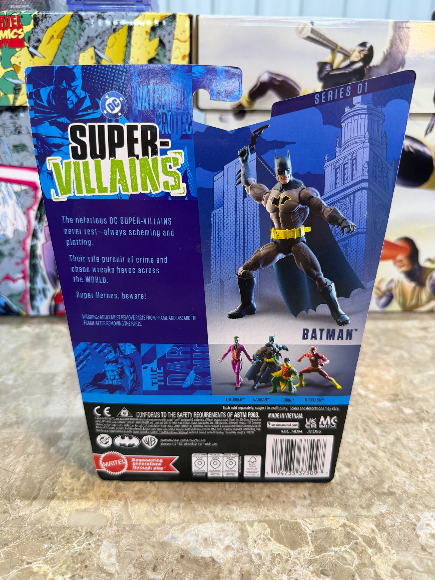 🦇 Mattel DC Comics Series 01: Batman Action Figure