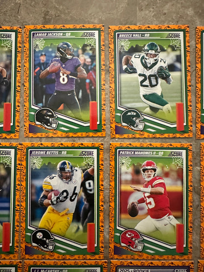 2025 Panini Score a Treat Football (~118 cards) - Rookies and Stars Included