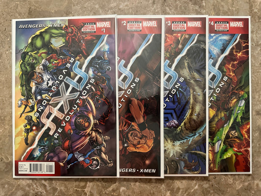 Axis Revolutions #1-4 Full Set High Grade (2014 Marvel)
