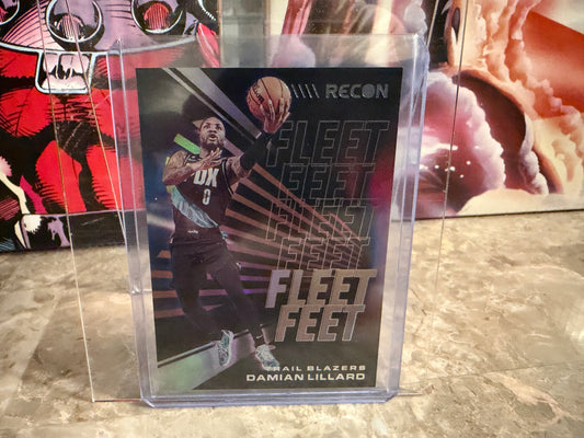 Damian Lillard 2022-23 Panini Recon Fleet Feet #12