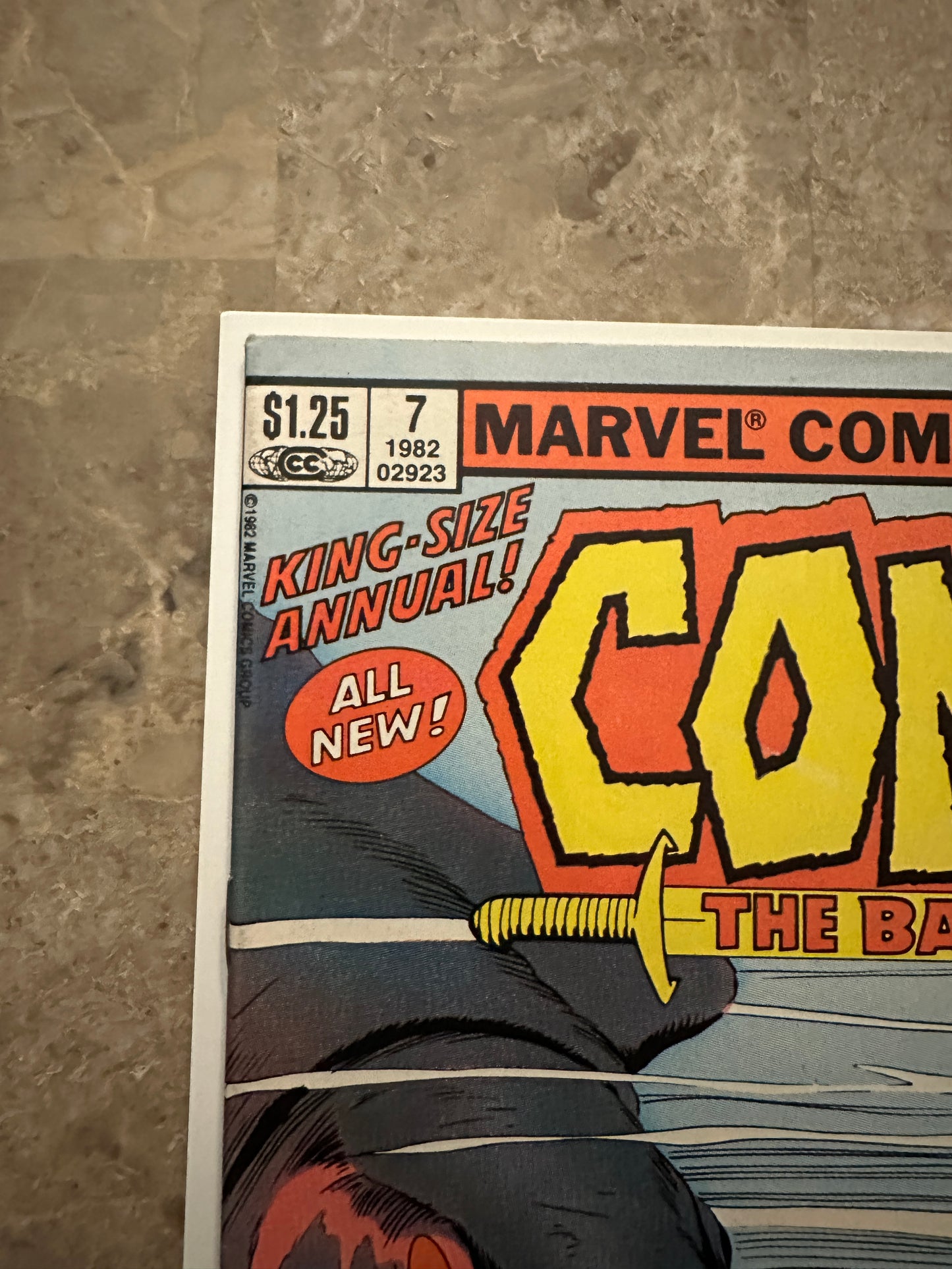 Conan the Barbarian Annual #7-8 Higher Grade (Marvel Comics 1982)