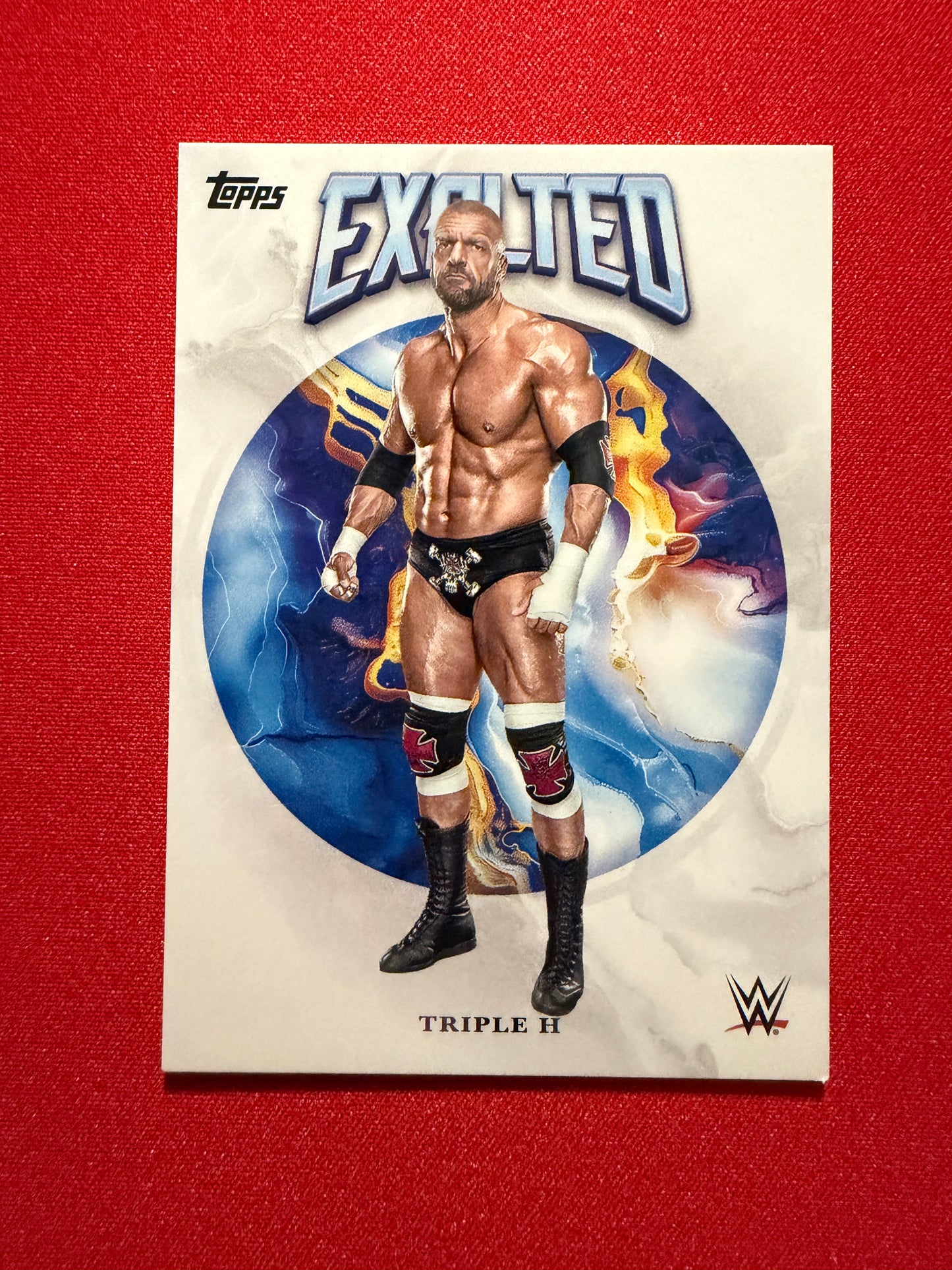 Triple H 2026 Topps Exalted WWE Exalted Base #3
