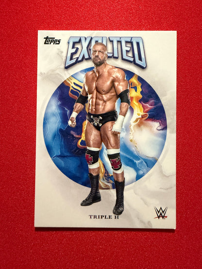 Triple H 2026 Topps Exalted WWE Exalted Base #3