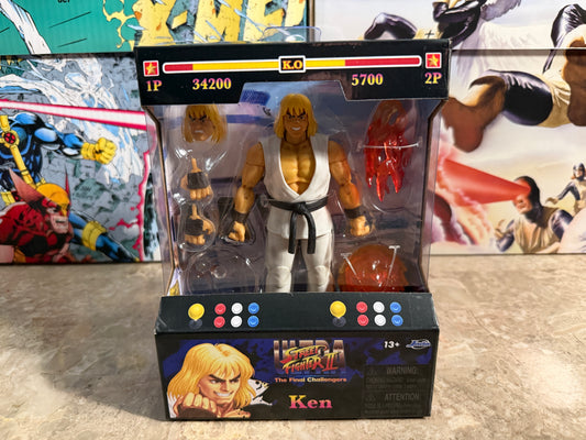 Jada Toys Ultra Street Fighter II: The Final Challengers – Ken (Player 2)