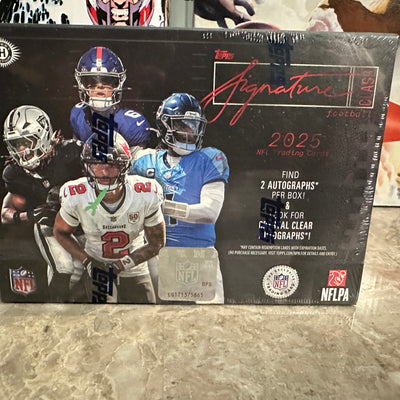 2025 Topps Signature Class Football Hobby Box