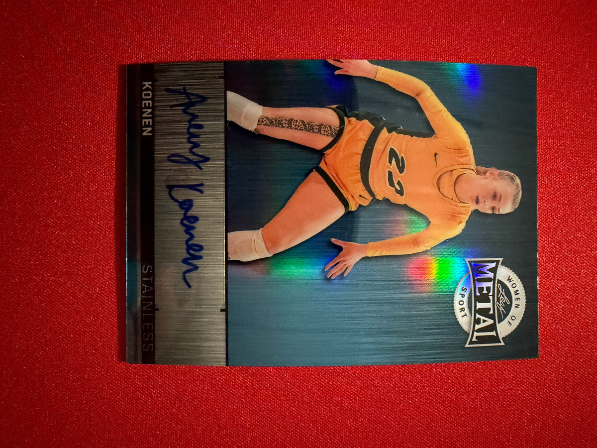 Avery Koenen 2026 Leaf Women of Sport Stainless Auto First Leaf Auto 1/1