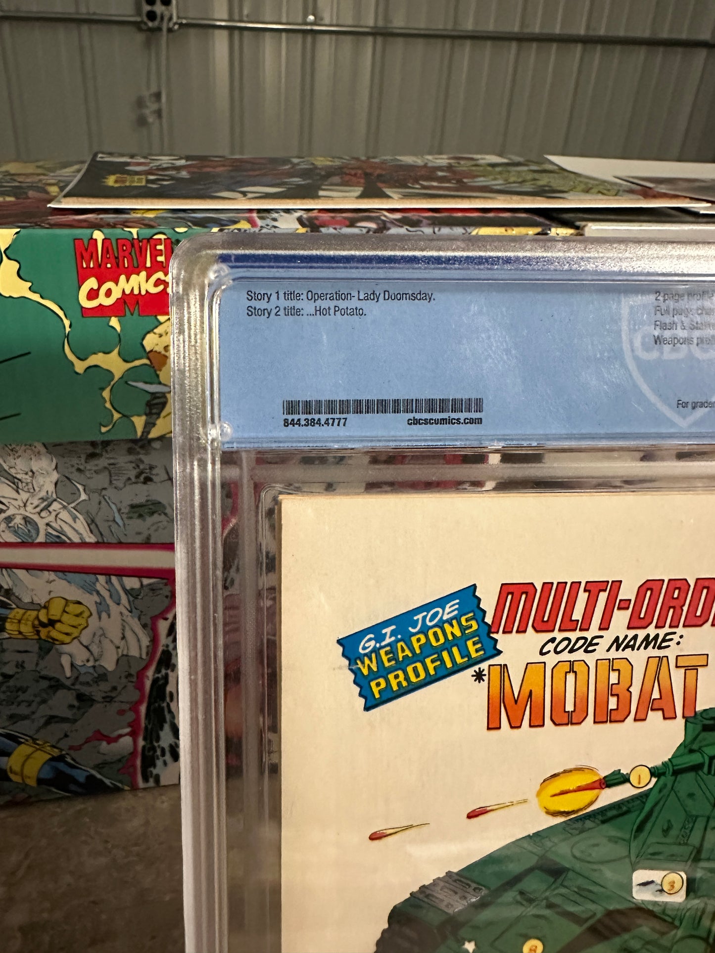 G.I. Joe, A Real American Hero #1 CBCS/CGC 9.2 (1972 Marvel)