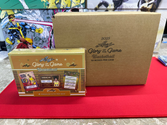 2025 Leaf Glory of the Game Basketball Hobby 10-Box Case