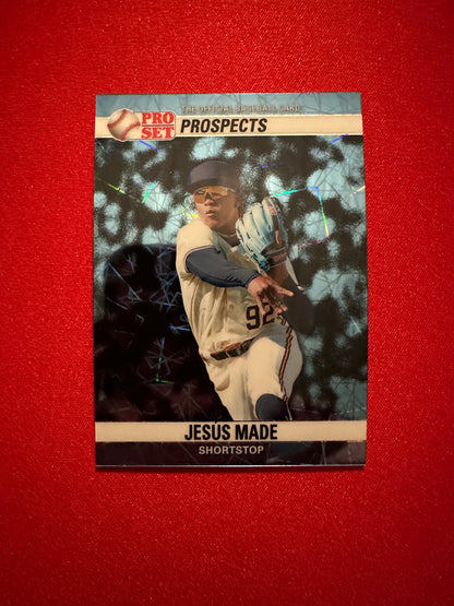 Jesús Made 2026 Leaf Pro Set 1990 Platinum Lazer 1/1 Masterpiece Brewers