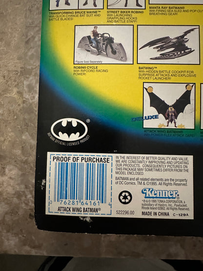 Batman Forever Deluxe Attack Wing Batman (Kenner) - New Sealed