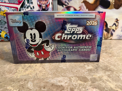 2026 Topps Chrome Disney Hobby Box
